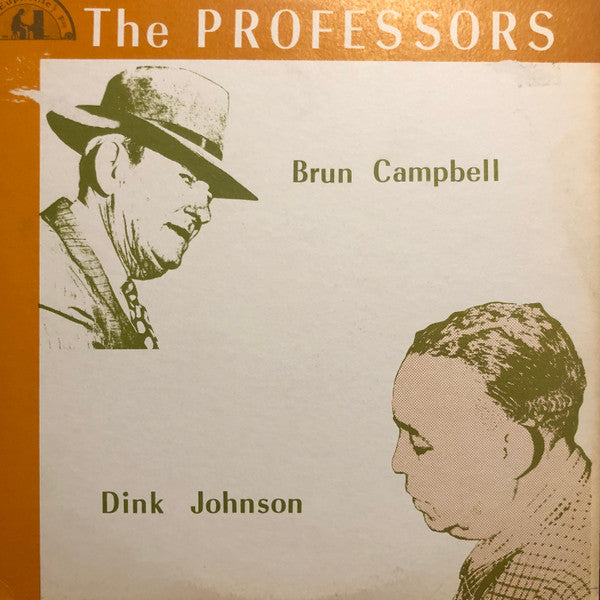 Brun Campbell - Dink Johnson ~ The Professors (Vinyl) - Djungel & Jazz