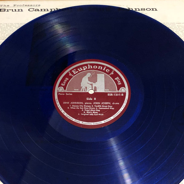 Brun Campbell - Dink Johnson ~ The Professors (Vinyl) - Djungel & Jazz