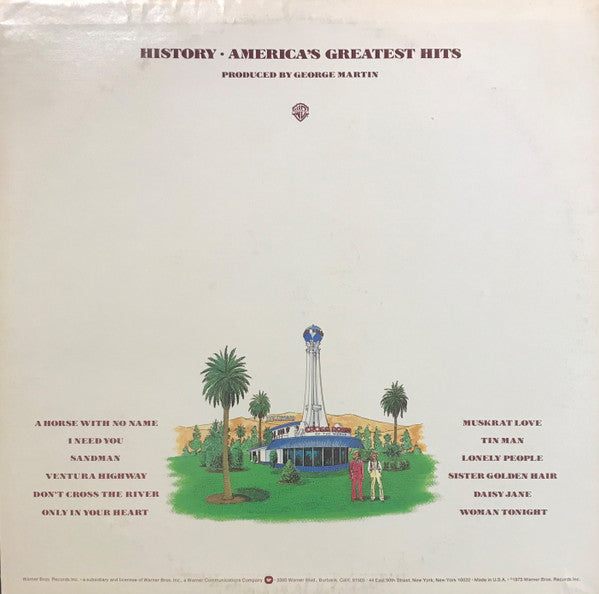 America  ~ History · America's Greatest Hits (Vinyl) - Djungel & Jazz