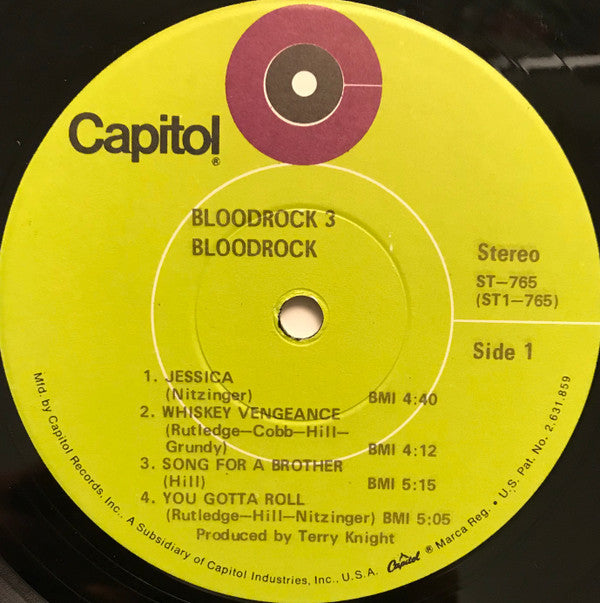 Bloodrock ~ Bloodrock 3 (Vinyl) - Djungel & Jazz