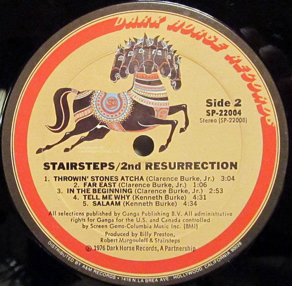 Stairsteps ~ 2nd Resurrection (Vinyl) - Djungel & Jazz