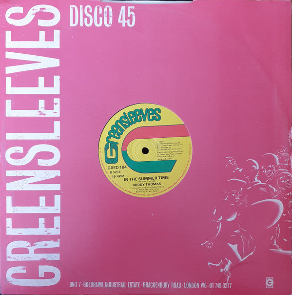 Ruddy Thomas & J. C. Lodge* / Ruddy Thomas : Time For Love / In The Summer Time (12")