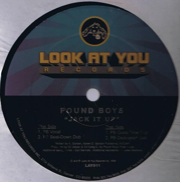 Pound Boys ~ Jack It Up (Vinyl) - Djungel & Jazz
