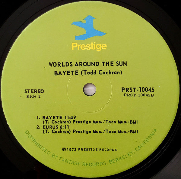 Bayeté  ~ Worlds Around The Sun (Vinyl) - Djungel & Jazz