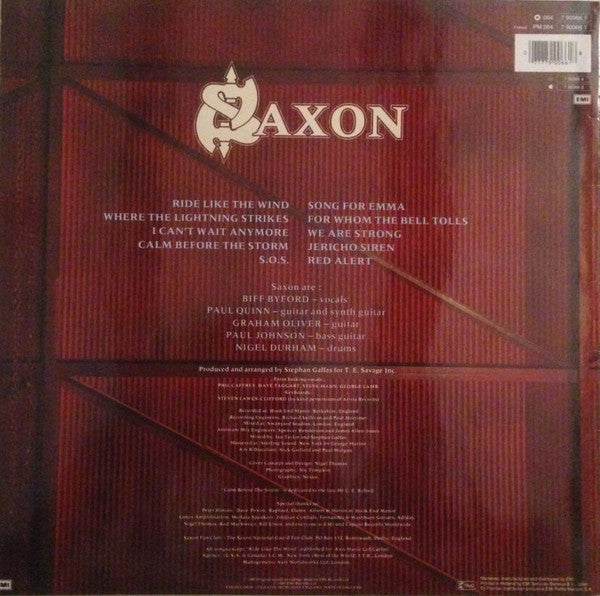 Saxon ~ Destiny (Vinyl) - Djungel & Jazz