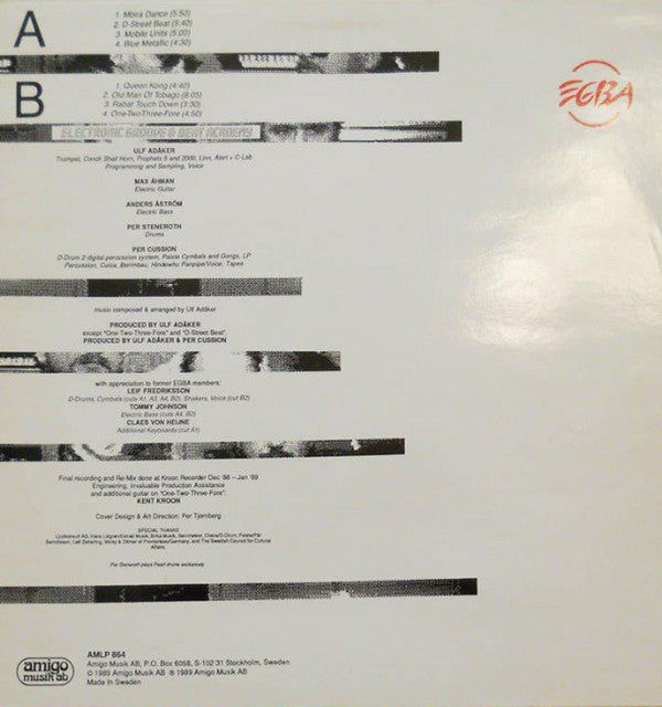 EGBA : Electronic Groove & Beat Academy (LP, Album)