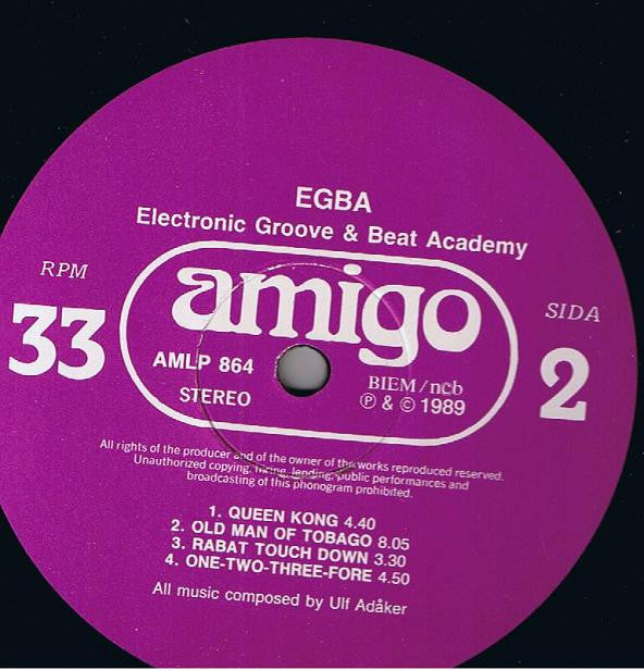 EGBA ~ Electronic Groove & Beat Academy (Vinyl) - Djungel & Jazz
