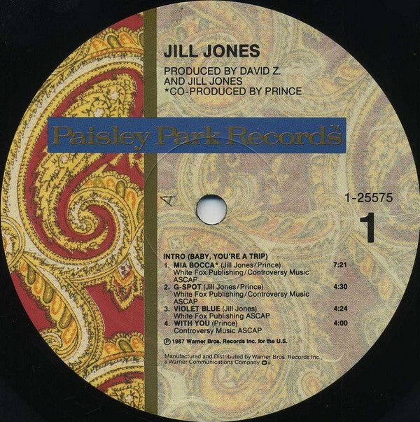 Jill Jones ~ Jill Jones (Vinyl) - Djungel & Jazz