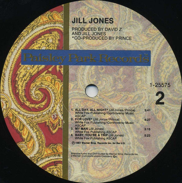 Jill Jones ~ Jill Jones (Vinyl) - Djungel & Jazz