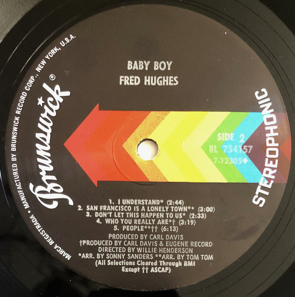 Fred Hughes ~ Baby Boy (Vinyl) - Djungel & Jazz