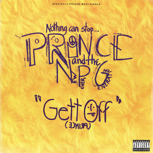 Prince And The New Power Generation : Gett Off (12", Maxi)