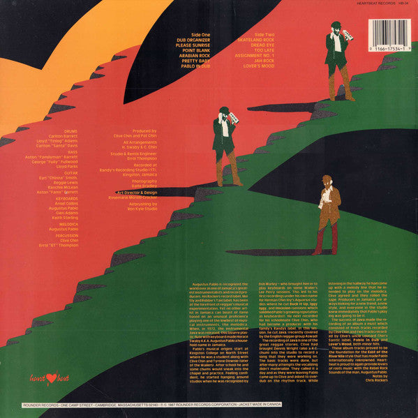 Augustus Pablo : Rebel Rock Reggae - This Is Augustus Pablo (LP, Album, RE)
