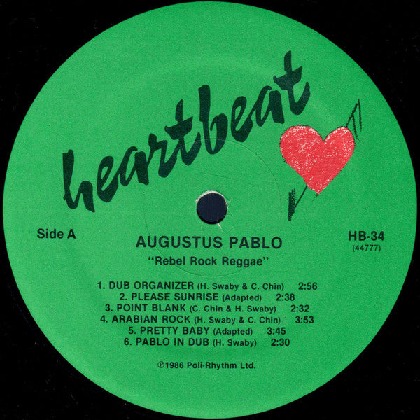 Augustus Pablo : Rebel Rock Reggae - This Is Augustus Pablo (LP, Album, RE)
