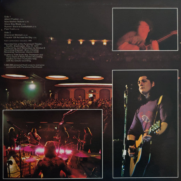 The Guess Who ~ Live At The Paramount (Vinyl) - Djungel & Jazz
