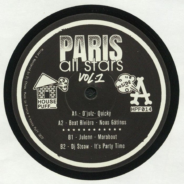 Various ~ Paris All Stars Vol.1 (Vinyl) - Djungel & Jazz