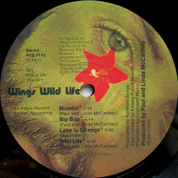 Wings  ~ Wild Life (Vinyl) - Djungel & Jazz