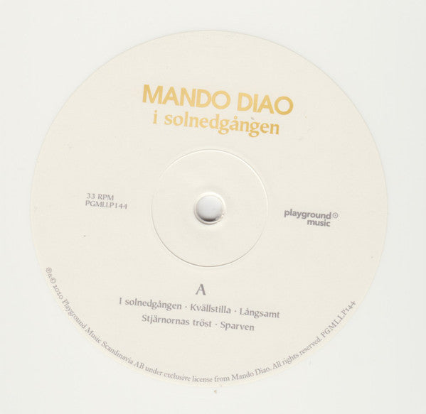 Mando Diao ~ I Solnedgången (Vinyl) - Djungel & Jazz