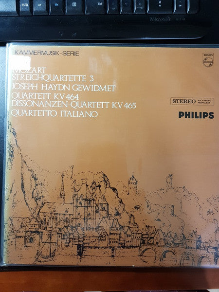 Mozart - Quartetto Italiano ~ String Quartets 3 - Dedicated To Joseph Haydn (Vinyl) - Djungel & Jazz