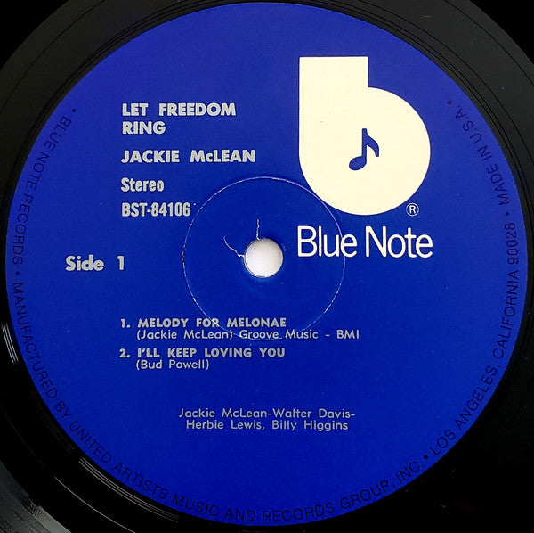 Jackie McLean ~ Let Freedom Ring (Vinyl) - Djungel & Jazz