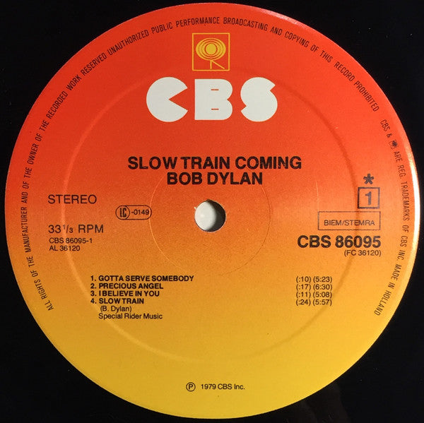 Bob Dylan ~ Slow Train Coming (Vinyl) - Djungel & Jazz