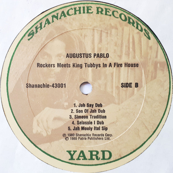 Augustus Pablo : Rockers Meets King Tubbys In A Fire House (LP, Album)