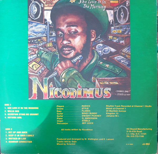 Nicodemus : She Love It In The Morning (LP, Album)