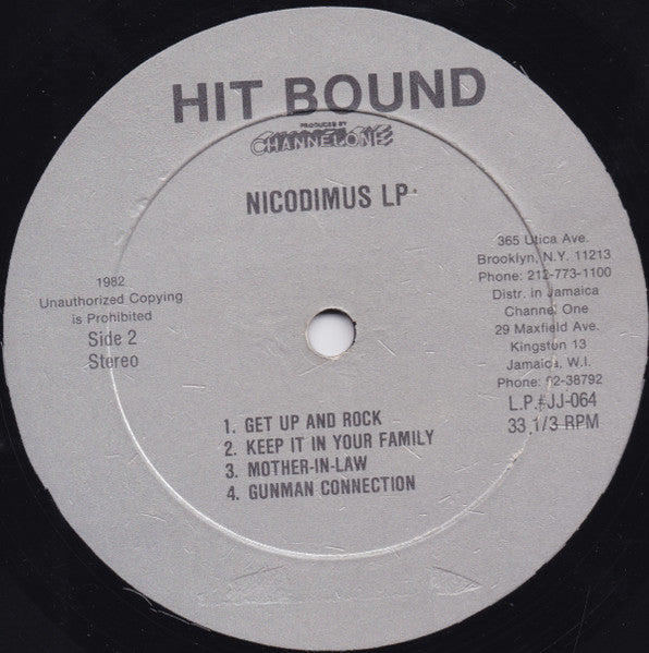 Nicodemus : She Love It In The Morning (LP, Album)