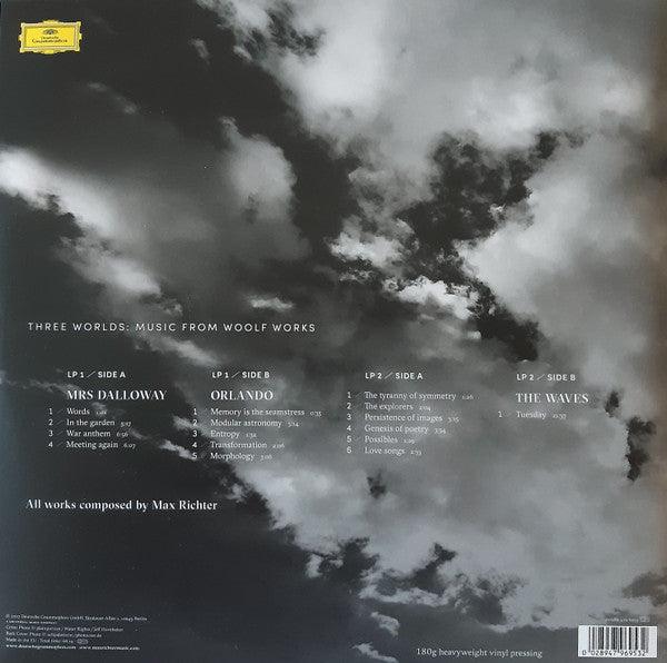 Max Richter ~ Three Worlds: Music From Woolf Works (Vinyl) - Djungel & Jazz