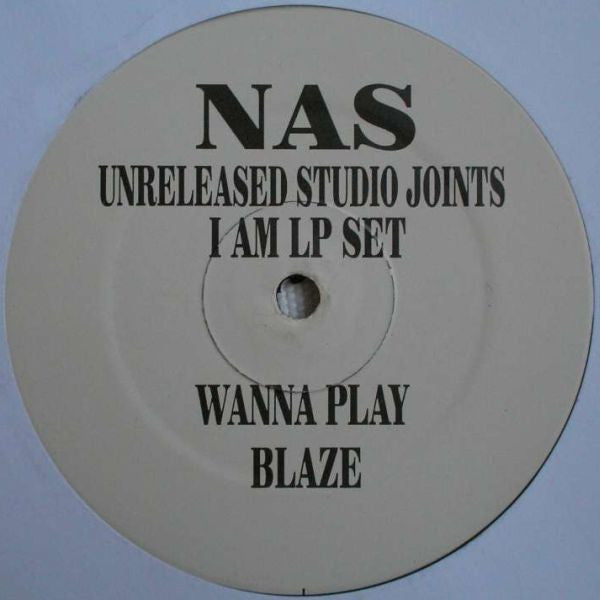Nas : Unreleased Studio Joints I Am LP Set (12", Unofficial)