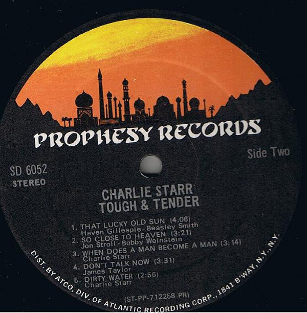Charlie Starr ~ Tough & Tender (Vinyl) - Djungel & Jazz