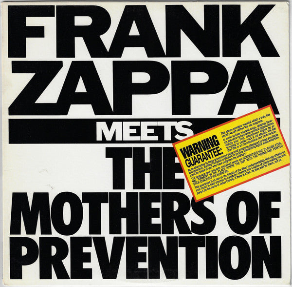 Frank Zappa ~ Frank Zappa Meets The Mothers Of Prevention (Vinyl) - Djungel & Jazz