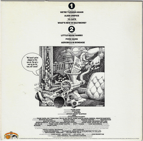Frank Zappa ~ Frank Zappa Meets The Mothers Of Prevention (Vinyl) - Djungel & Jazz