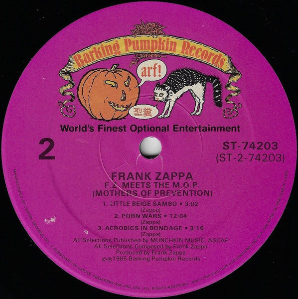 Frank Zappa ~ Frank Zappa Meets The Mothers Of Prevention (Vinyl) - Djungel & Jazz