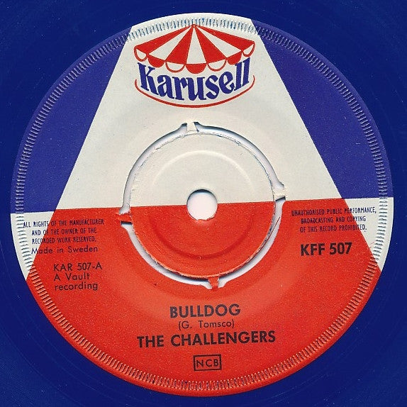 The Challengers ~ Bulldog / Mr. Moto (Vinyl) - Djungel & Jazz