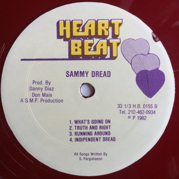 Sammy Dread : Think Constructively (LP, Album, RED)