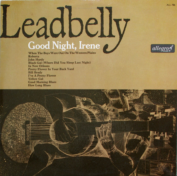 Leadbelly ~ Good Night Irene (Vinyl) - Djungel & Jazz