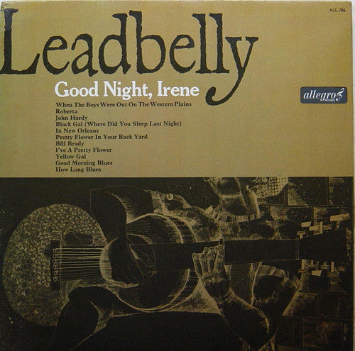 Leadbelly ~ Good Night Irene (Vinyl) - Djungel & Jazz