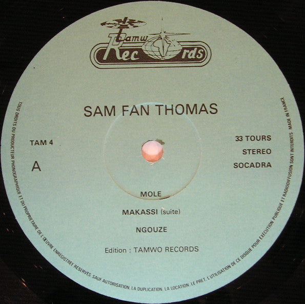 Sam Fan Thomas ~ Makassi (Vinyl) - Djungel & Jazz