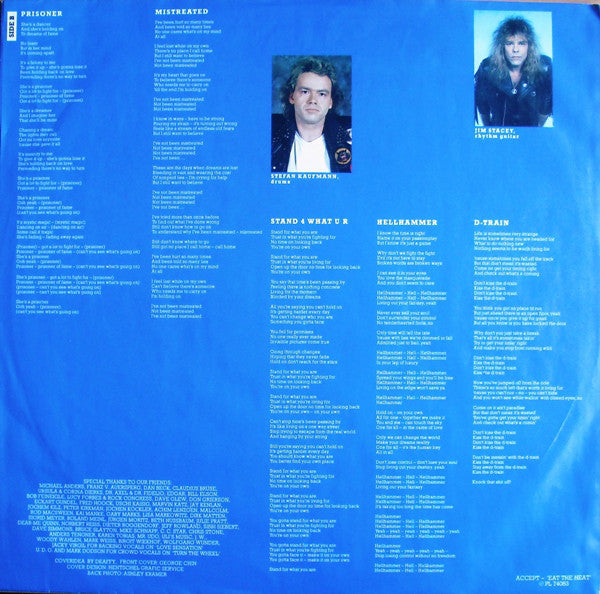 Accept ~ Eat The Heat (Vinyl) - Djungel & Jazz