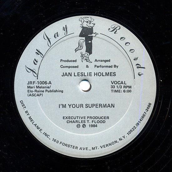 Jan Leslie Holmes : I'm Your Superman (12")