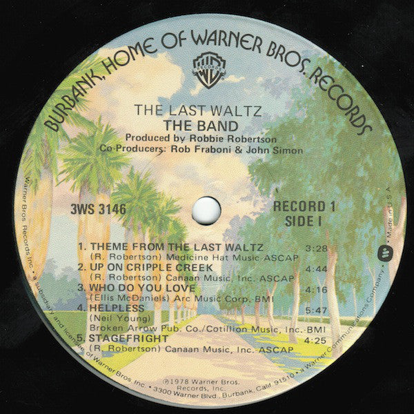 The Band ~ The Last Waltz (Vinyl) - Djungel & Jazz