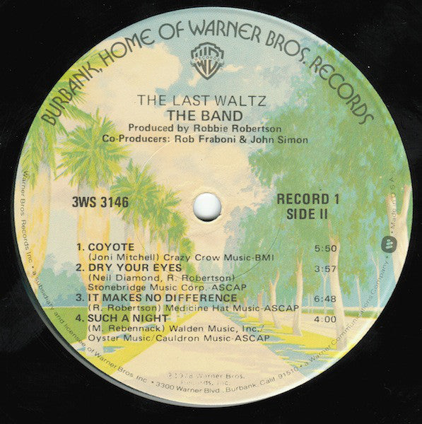 The Band ~ The Last Waltz (Vinyl) - Djungel & Jazz