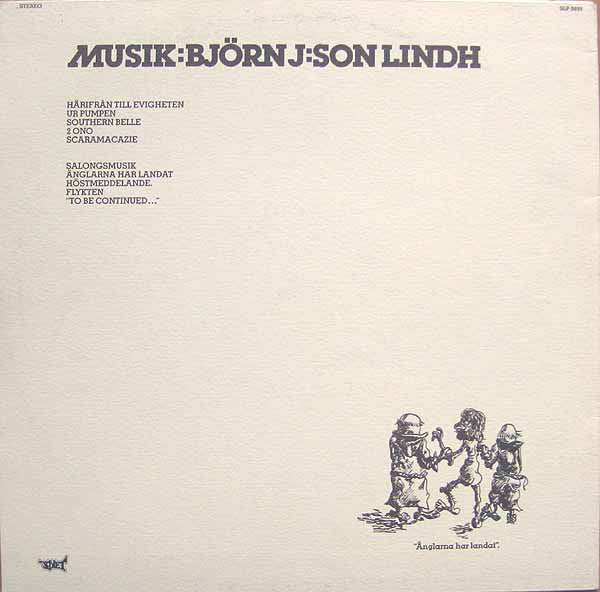 Björn J:Son Lindh ~ Musik (Vinyl) - Djungel & Jazz