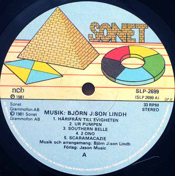 Björn J:Son Lindh ~ Musik (Vinyl) - Djungel & Jazz