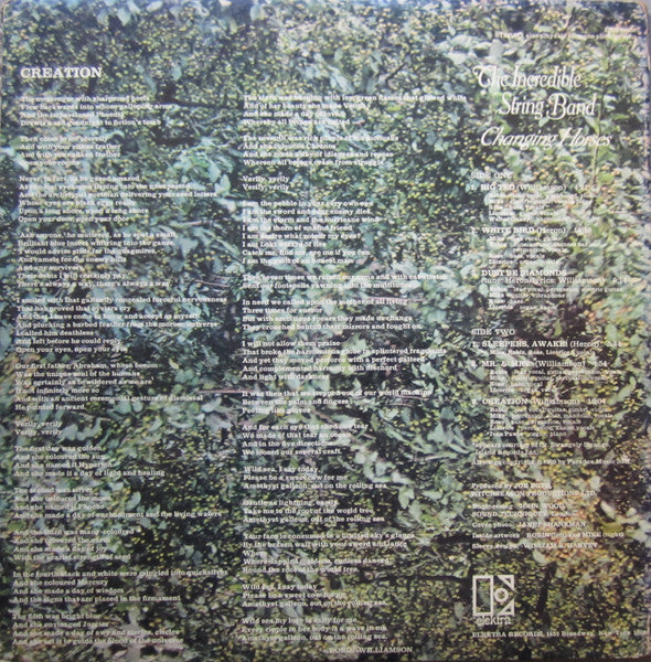 The Incredible String Band ~ Changing Horses (Vinyl) - Djungel & Jazz