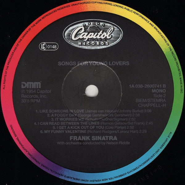Frank Sinatra ~ Songs For Young Lovers (Vinyl) - Djungel & Jazz