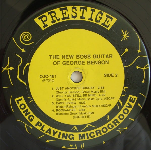 George Benson ~ The New Boss Guitar Of George Benson (Vinyl) - Djungel & Jazz