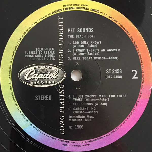 The Beach Boys ~ Pet Sounds (Vinyl) - Djungel & Jazz