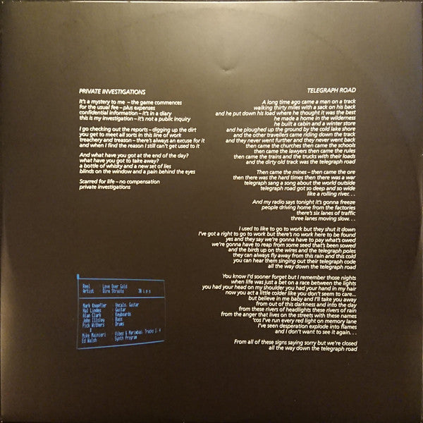 Dire Straits : Love Over Gold (LP, Album, RE, RM, 180)