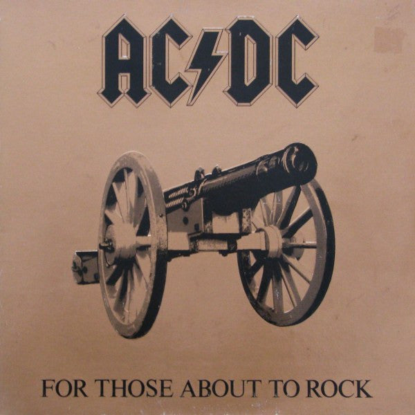AC/DC : For Those About To Rock (We Salute You) (LP, Album, Gat)